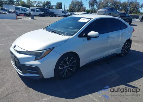 2020 Toyota Corolla Se from USA, damaged, VIN 5YFS4RCE8LP030995